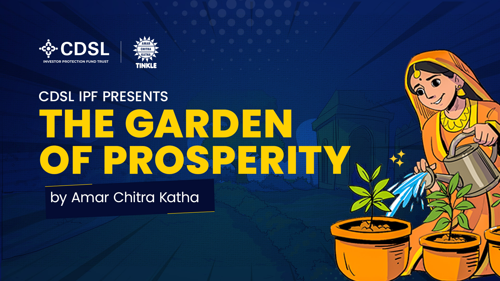 Cover page of The Garden Of Prosperity comic